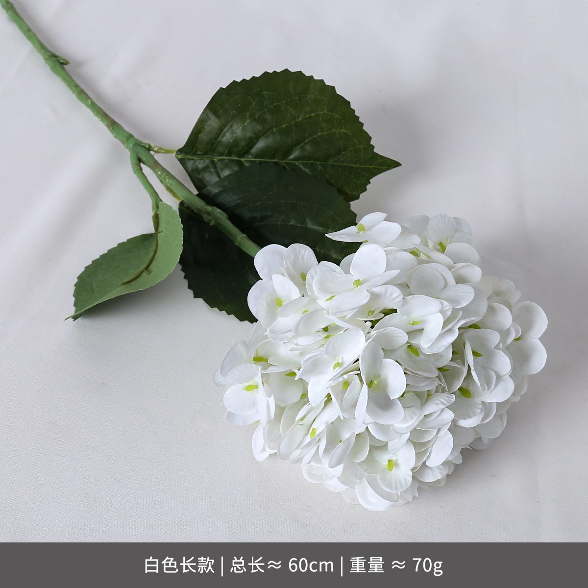 Sensación de la mano hortensias boda simulación flor rosa piruleta roja hortensias sala de bodas pared de flores hileras de flores flores flores falsas