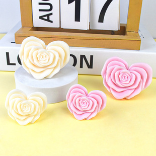 Raise money new love rose scented candle mold DIY rose candle hand gift drop glue abrasive in stock
