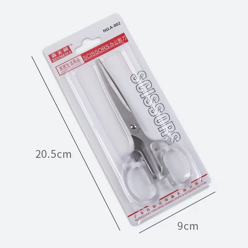 Transparent universal scissors stainless steel, wholesale