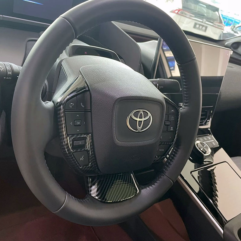 Adecuado para Toyota 23 Prius volante lentejuelas botón decorativo marco Prius 60 serie volante pegatinas