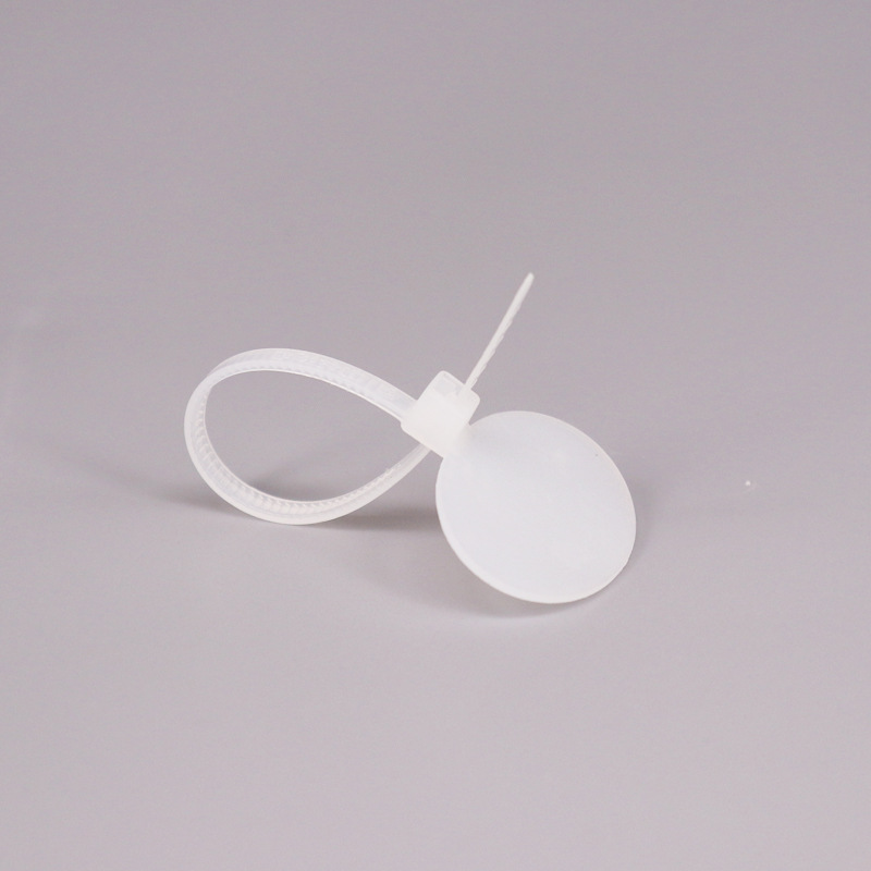 圆形标签记号标牌吊牌网线农场放养鸡鸭标记绑鸡脚印字贴标LOGO