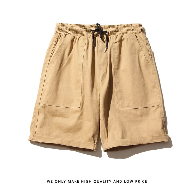 Workwear Shorts Men's Summer Outer Wear Loose Trendy Brand New Japanese Casual Trendy Pants Five-point All-match Cheap