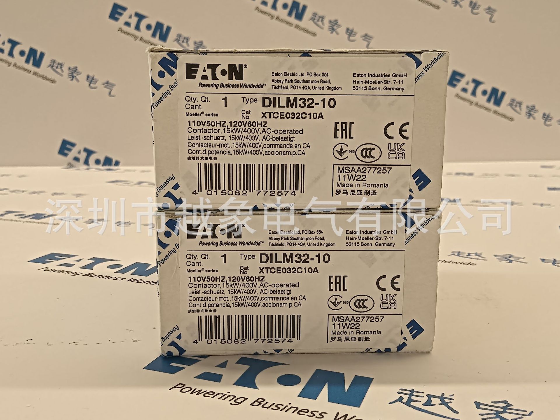 伊顿穆勒DILM32-10N(24V50/60HZ) DILM32-10N(36V50/60HZ)