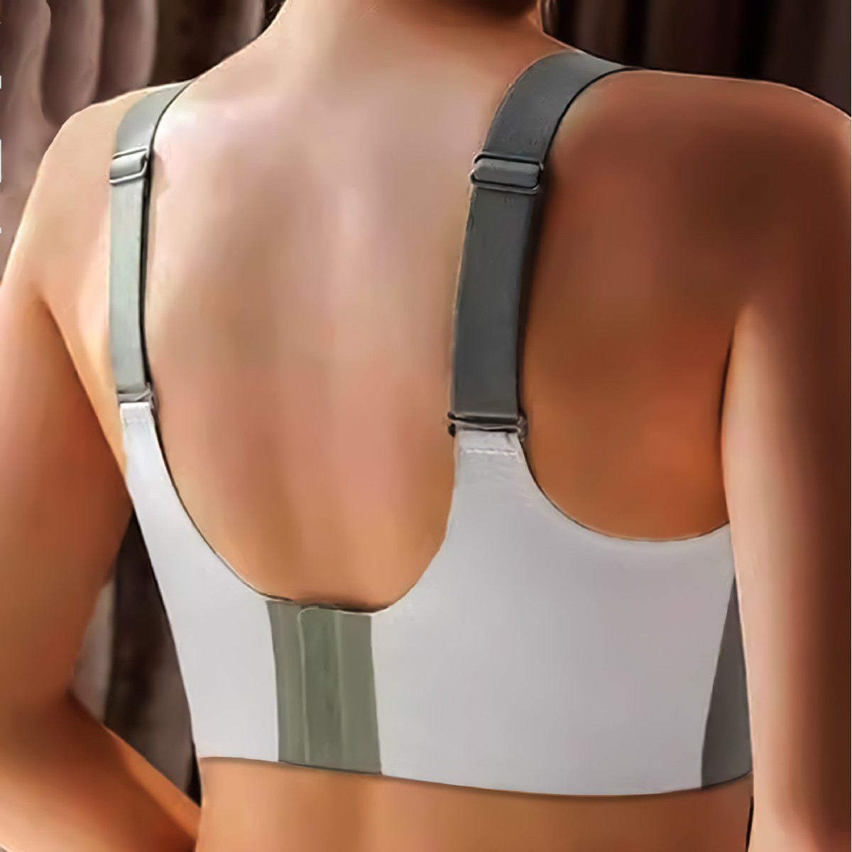 Transfronterizo recopilación de tracción sin marca ropa interior de mujer gran pecho pequeño sin anillo de acero botón trasero cómodo sin marca anti-caída sujetador image 5