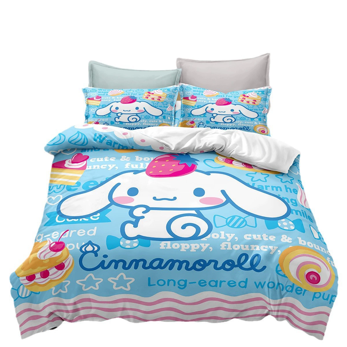 Серия CinnamorollCross - граница три штуки Amazon пуховые одеяла из Jade и собака внешняя торговля шлифовальный комплект цифровой