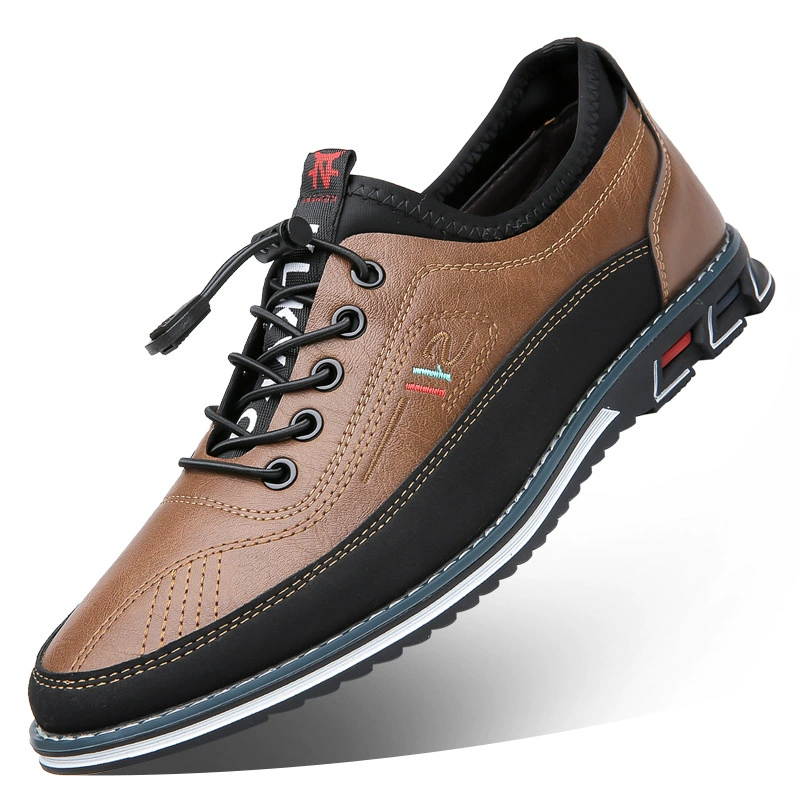 Footwear for leisure, fashionable comfortable shoes for leather shoes, (Cross-border trading), plus size