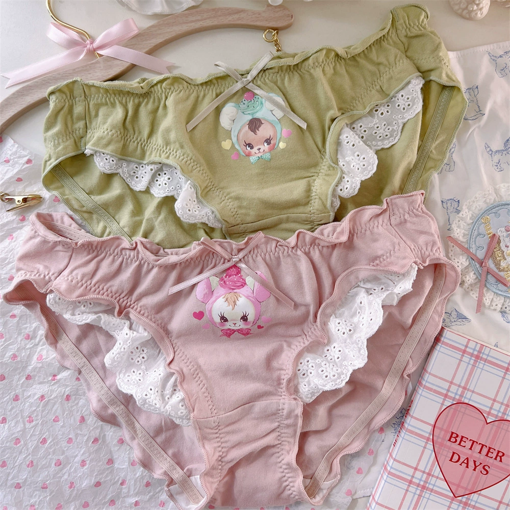 Японский милый брендовый хлопковый удобный underwear для учащихся младших классов, штаны, брюки, акцент на бёдрах