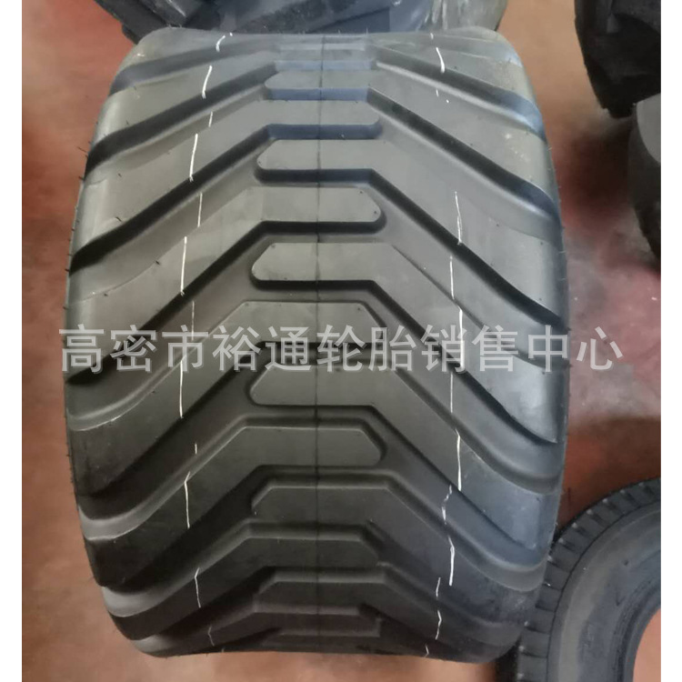 农用捆草机林业悬浮宽基轮胎500 550 600/50 55 60-22.5-26.5人字