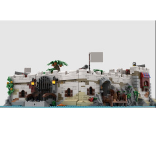 Moc-145726 Modular Building Soldier Fortress Defense Base 3382 Particle Number