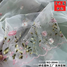 绣花布;其他后整工艺;色织、提花布
