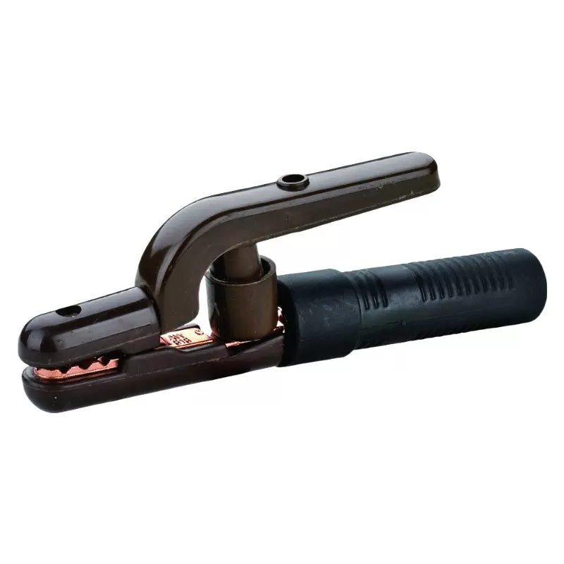 跨境电焊机焊钳美式500A圆头不烫手焊把厂家现货批发防烫电焊钳