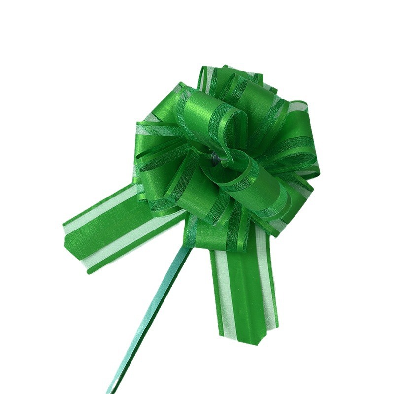 Nuevo transfronterizo 30 tamaño medio de hilo de nieve dibujado flores de decoración de Navidad regalo de flores empaque colorido cebolla dibujar cinta de flores