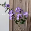 Purple, with snowflakes