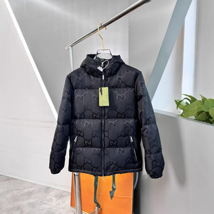 G home down jacket high version 24 autumn and winter new 90 white duck down thick warm hooded coat in stock generation