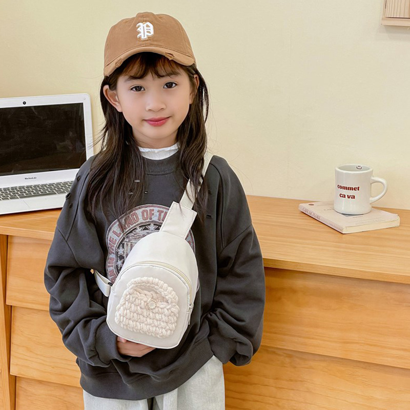 Bolso de niña 2025 nuevo bolso de bebé princesa bolsa de cambio al aire libre bolso de pecho de niña universal