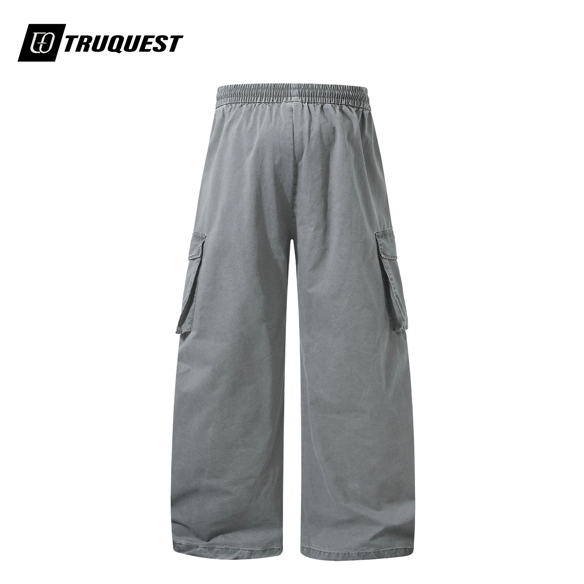 Брюки TRUQUEST для мужчин и женщин, американский стиль, свободный покрой, oversize