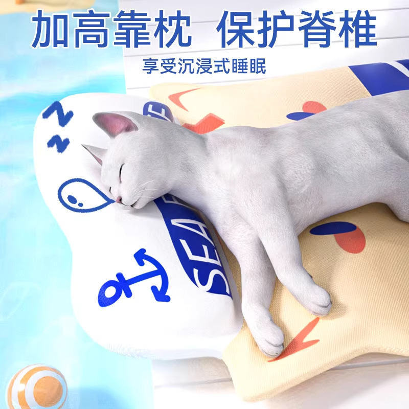 Almohadilla de hielo para gatos, cama de agua para gatos, nido de gatos para mascotas, alfombra de verano para perros, alfombra para perros, alfombra para perros, alfombra de hielo para mascotas de verano