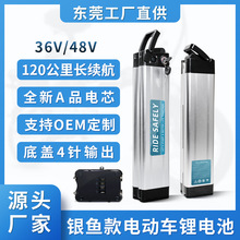 36伏锂电池48V电瓶下放电口代驾折叠电动车24V防爆电池智能防护