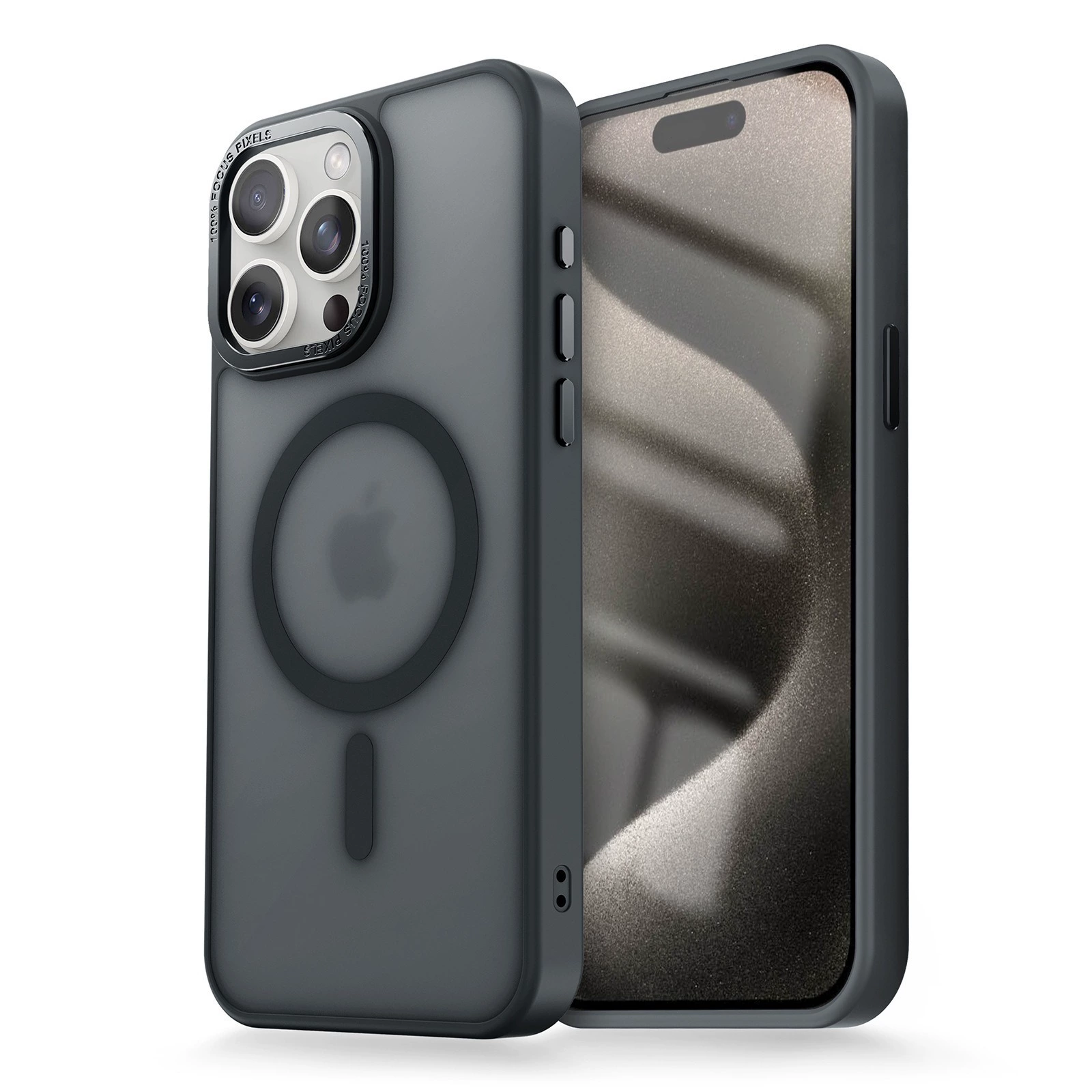 Apple, iPhone17, совместимый объектив, чехол для телефона, матовый защитный чехол