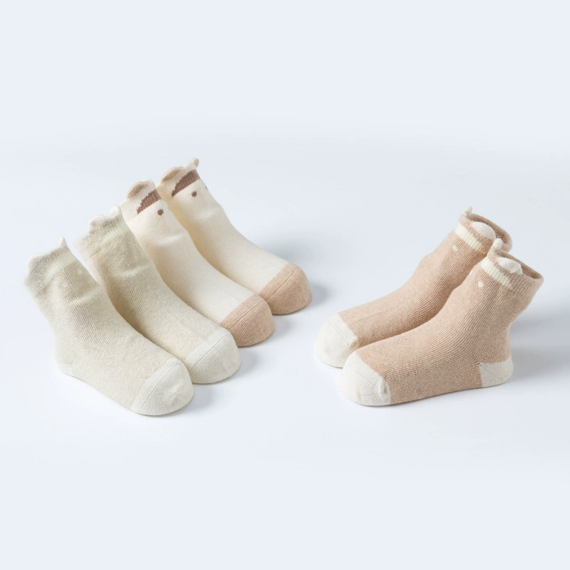 Детская одежда, детские цветные хлопковые носки, детские носки для малышей Four Seasons, детские носки в пол с героями мультфильмов, дышащие детские носки От 0 до 3 лет