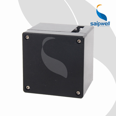 供黑色防水接线盒ip66户外abs塑料布线防水盒SMC材质按钮盒端子盒