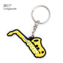 Creative Saxophone Accessory Musical Small Pendant Guitar Pipa Kalimba Keychain Small Ornament
