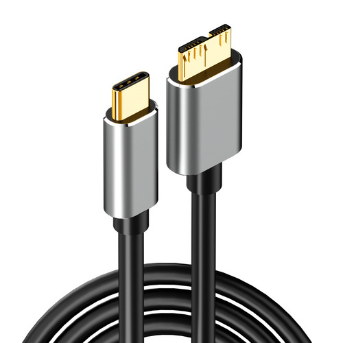 Type-C to MicroSD 3.0 External Hard Drive Cable, Suitable for Mobile Phones and Laptops to Connect Samsung and Toshiba Hard Drives