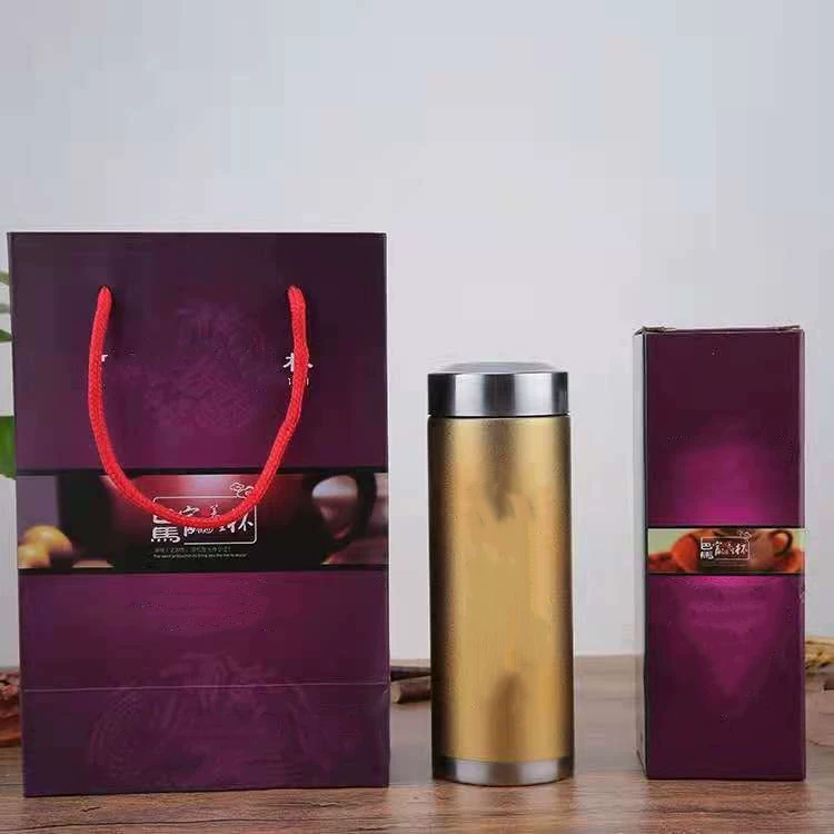 Handheld thermos stainless steel, tea cup, gift box, wholesale, Birthday gift