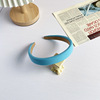 Sponge headband, retro cloth, cute hair accessory, simple and elegant design