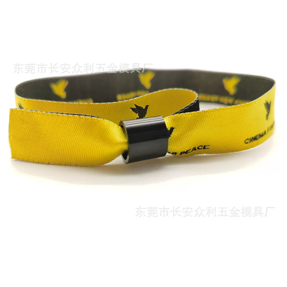 定制手腕带一次性扣子 塑料倒刺扣 手腕带滑扣 单向滑动固定扣