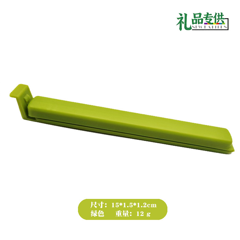 Fábrica de clip de plástico en stock clip de bolsas de alimentos clip de sello de té bolsas de bocadillos clip de sello regalo
