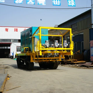 沙棘茶树修剪机履带式沙棘树修剪车全自动液压高低支腿茶树修剪机