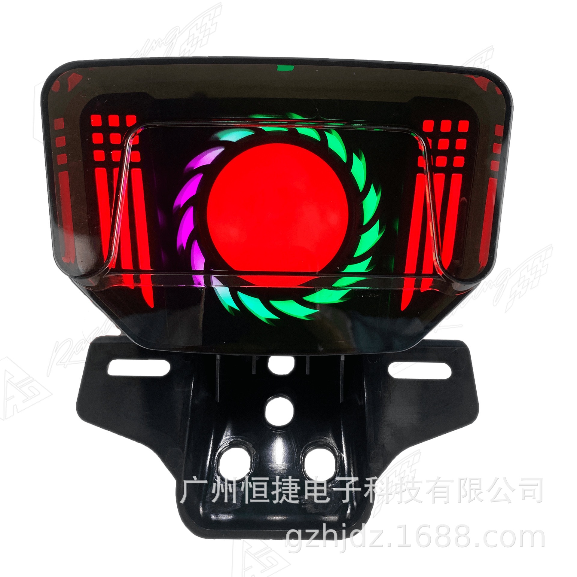 Suitable for Suzuki Gn125-T and Honda Cg125 Modified Sunflower Turn Signal Tail Light Led Brake Light Cross-Border