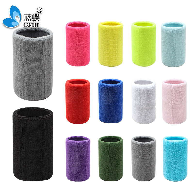 Pulsera de absorción de humedad alargada para hombres y mujeres deportes de alta elasticidad corriendo sudor-limpieza baloncesto Fitness Ciclismo al aire libre fútbol pulsera