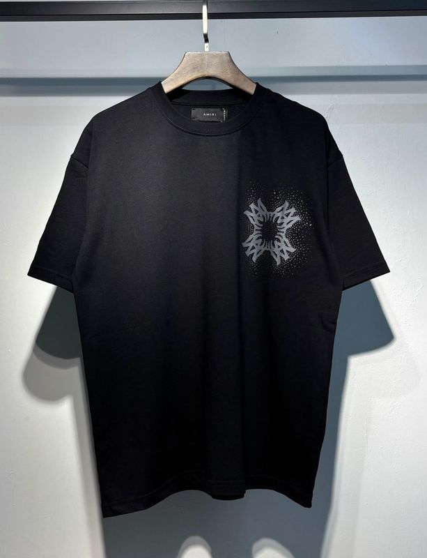 貿易クロスAm新文字クラシックプリント半袖男女同型カップルTシャツiri夏高iri製品タイプ|undefined