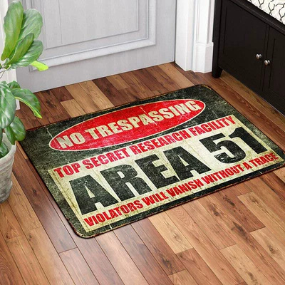 Avtomobil döşəmə paspasları – Pumpkin Head Mat Carpet - rz-warning-sign-series-4-40-60cm-skin-friendly-suede