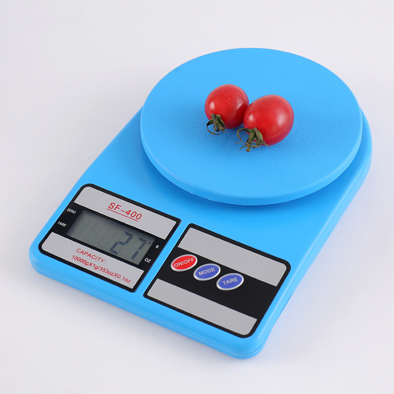 Báscula Electrónica de Cocina SF400 con Función Tara y Apagado Automático para Cocina y Repostería