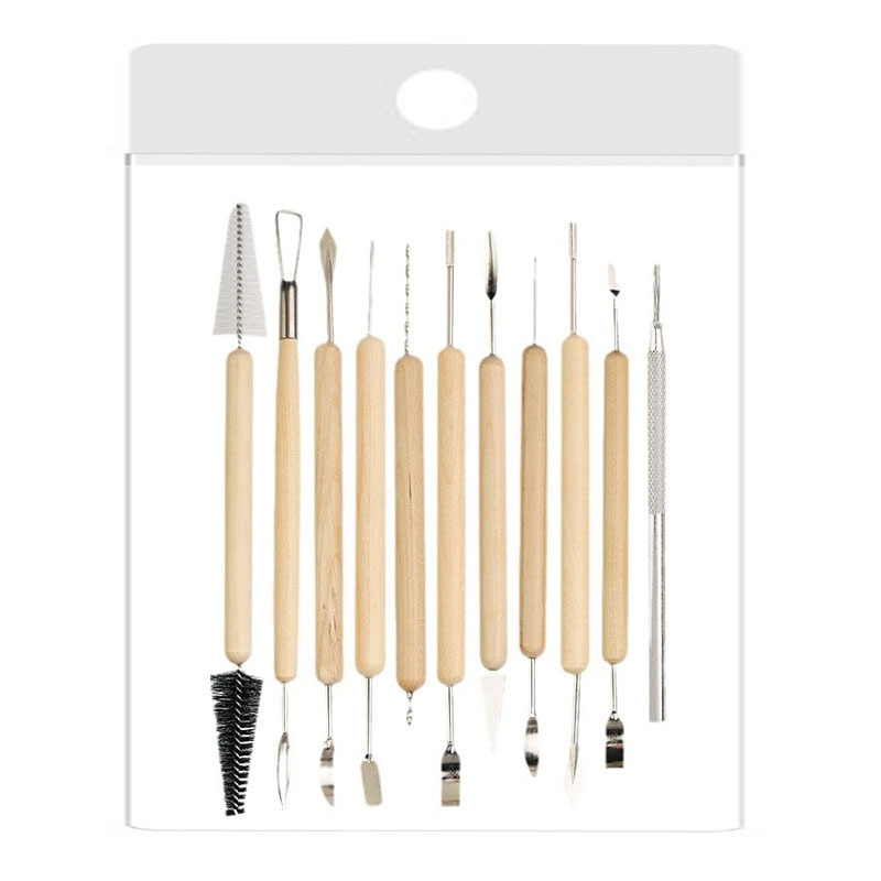 [Z0011/점토도구 11종세트] opp백