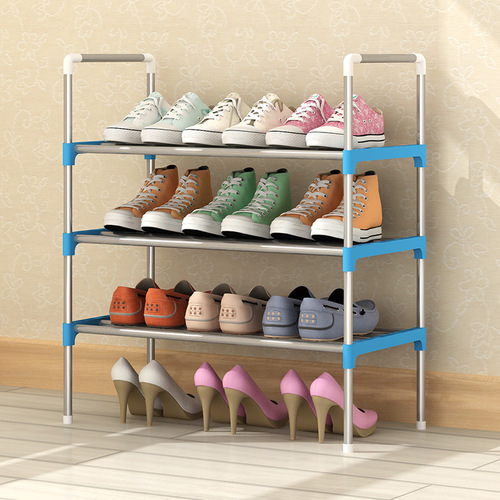 Simple shoe rack, five-layer, six-layer and seven-layer free combination shoe cabinet, fashionable multi-layer ultra-low price without dust cover