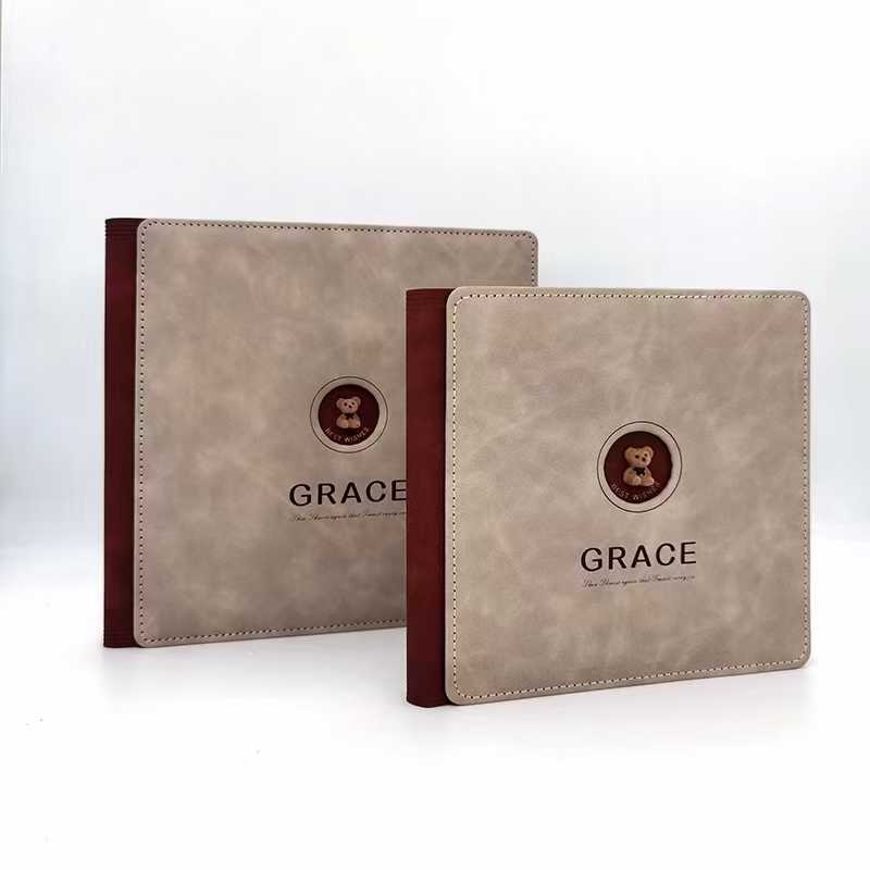 方8寸方10寸维尼熊儿童相册封面外壳影集pvc宝宝册儿童皮册封面