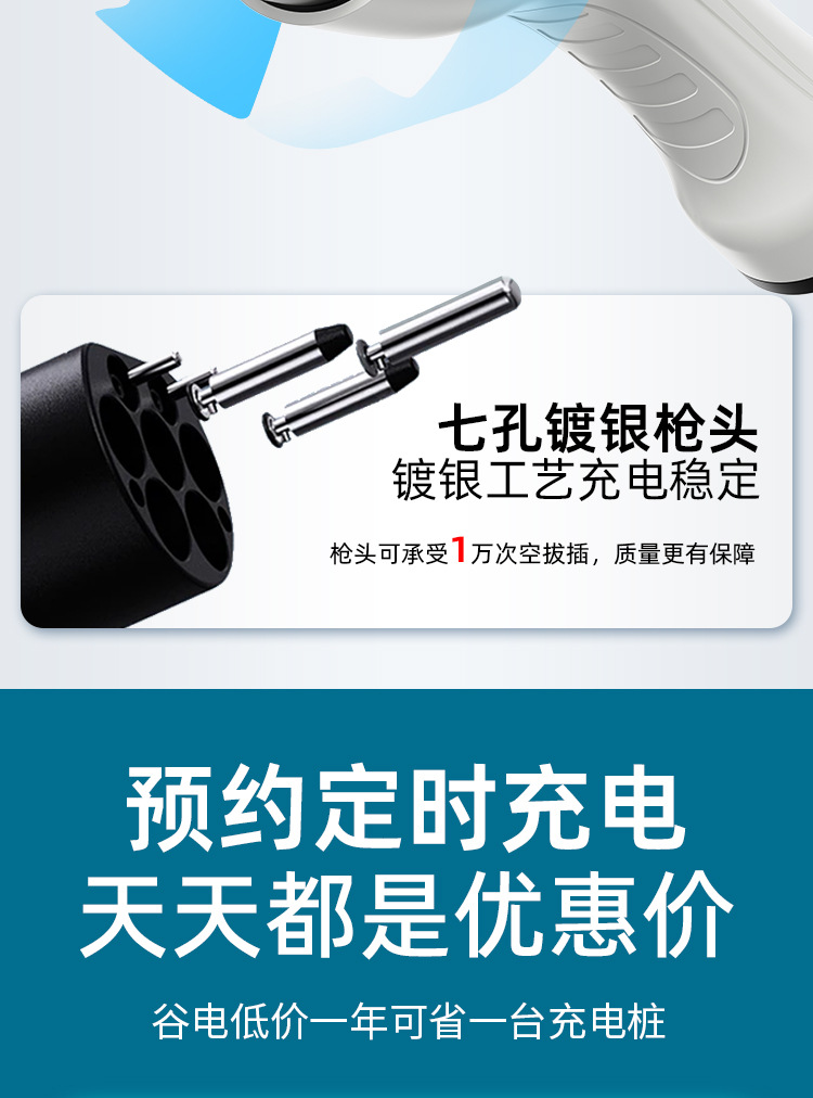 Kuaxu Dual-Port Charging Station 14KW Scan-Code Floor-Standing AC New Energy Commercial Vehicle Charging Station Customization
