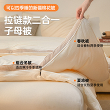 A类%新疆纯棉花被加厚冬被棉被被子冬季厚款春秋四季被芯床上用品