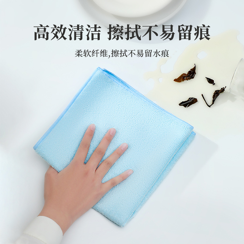 Cocina lavavajillas toallas de urdimbre toallas de limpieza especial para el hogar para aumentar la toalla de limpieza gruesa absorción de agua toallas de microfibra