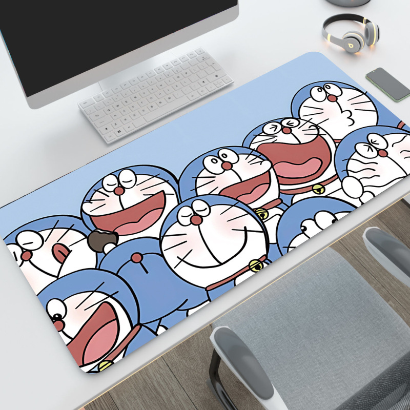 ドラえもんマウスパッドかわいい大サイズのコンピューターキーボードのデスクパッド|undefined