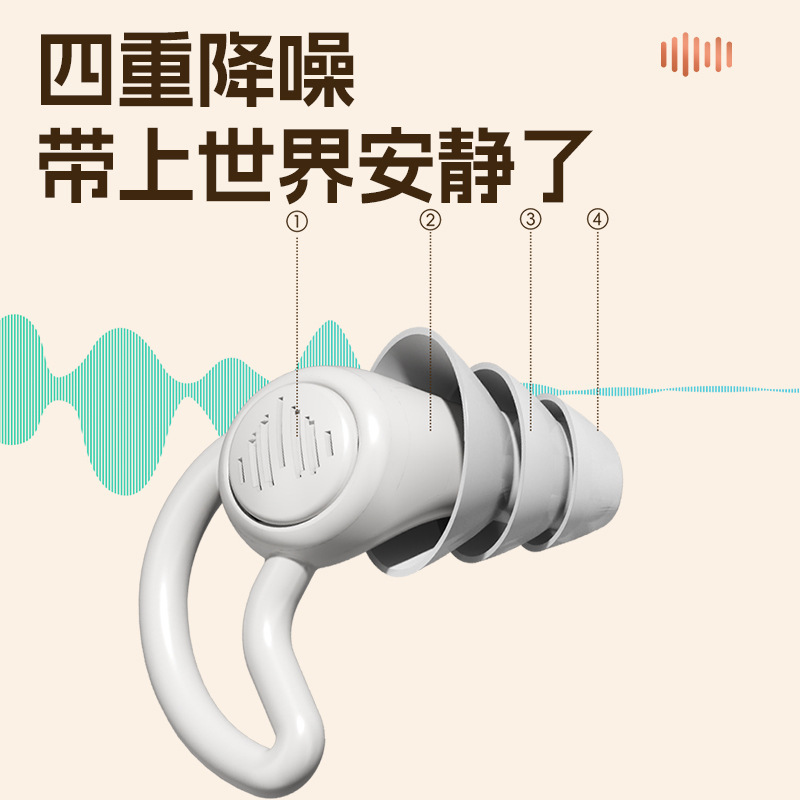 Swimming Waterproof Silicone Soundproof Earplugs for Noise Reduction, Anti-Noise, Sleep, Student Dormitory Noise Prevention, Anti-Noise for Adults Swimming Waterproof Silicone Soundproof Earplugs for Noise Reduction, Anti-Noise, Sleep, Student Dormitory Noise Prevention, Anti-Noise for Adults