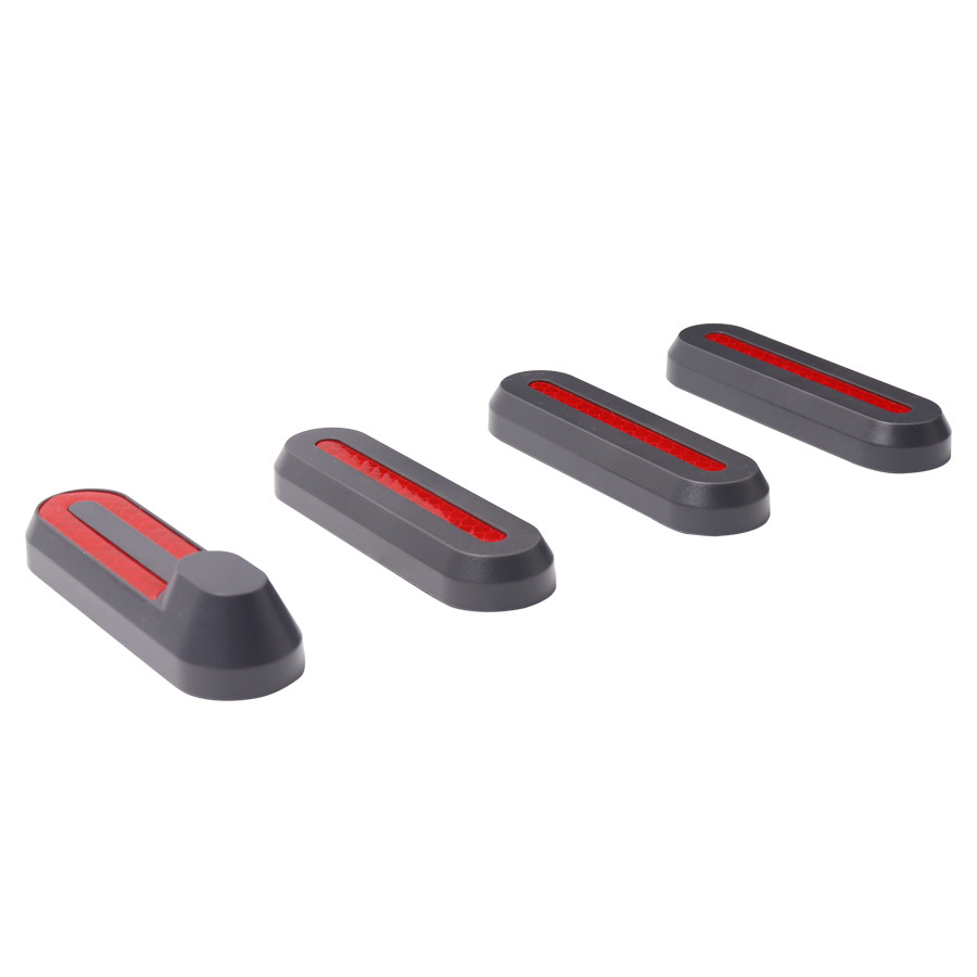 Aplicable Xiaomi m365/pro/pro2 cubierta lateral decorativa de scooter de cuatro piezas cubierta lateral reflectante universal de scooter