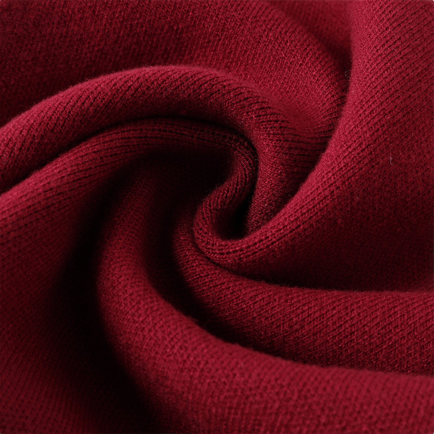 Vestido de tejido de encaje de dos piezas para mujeres de otoño y invierno con abrigo de lana de madres de mediana edad con falda de base image 6