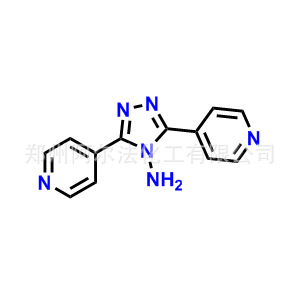 3,5-二(吡啶-4-基)-4H-1,2,4-三唑-4-胺 CAS号：38634-05-8