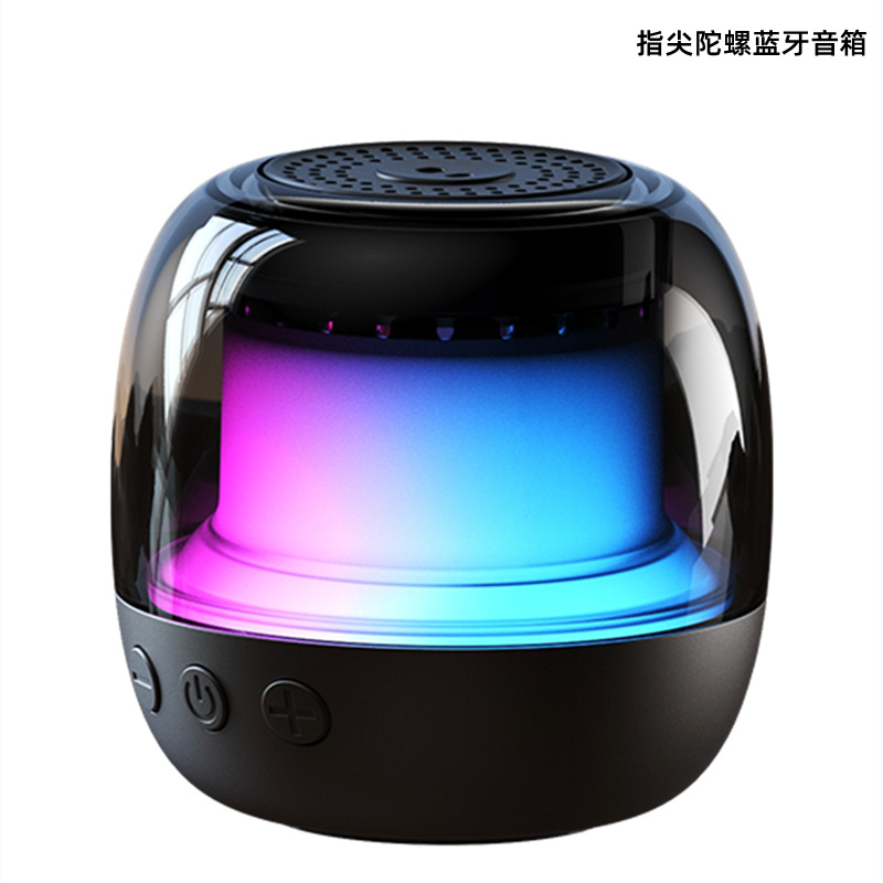 Transfronterizo M88 Dedo punta giroscopio Bluetooth altavoz portátil tarjeta de enchufe RGB atmósfera luz giroscopio pequeño sonido subwoofer