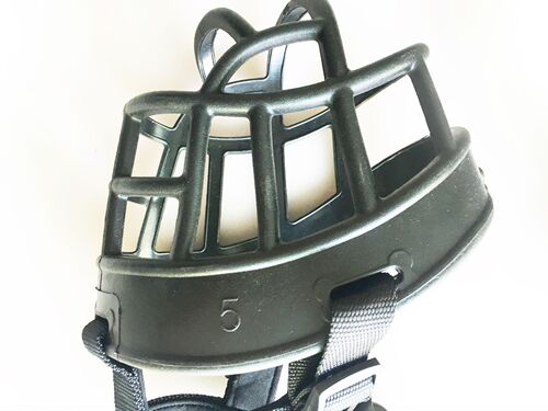 Sanlian chain anti-biting dog muzzle soft rubber ERP material